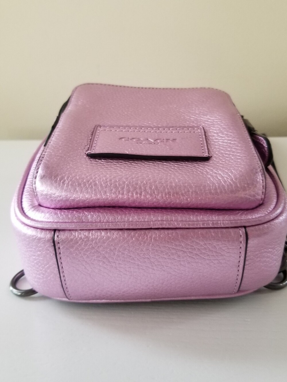 Coach Metallic Track Pack Bag Sling - Picture 7 of 14